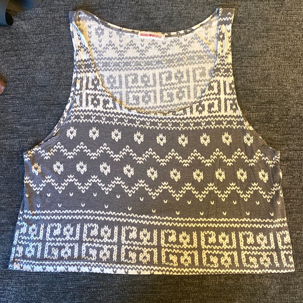 Brandy Melville crop tank top super soft